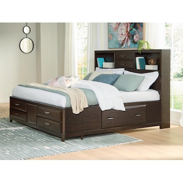 VANMORE CALIFORNIA KING STORAGE BED