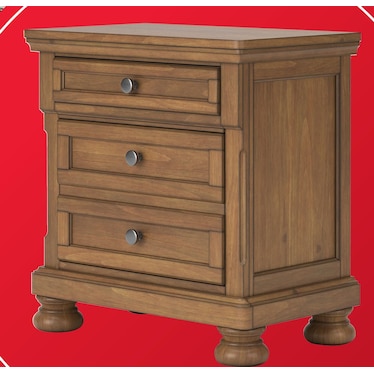 VANDENMORE PANEL STORAGE BED WITH FREE NIGHTSTAND!