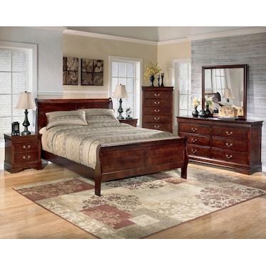 ALISDAIR CAL KING SLEIGH BED