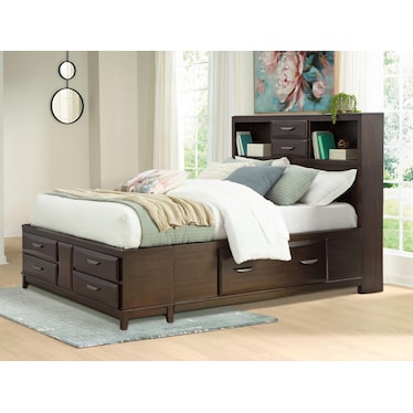 VANMORE QUEEN STORAGE BED