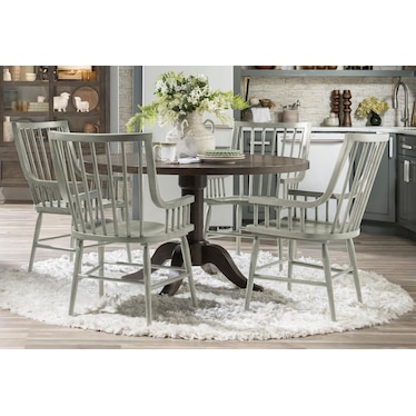 XXX & OOO's 5-PC DINING SET