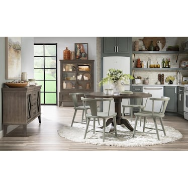 XXX & OOO's 5-PC DINING SET