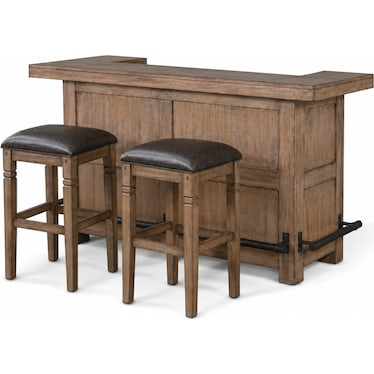 THATCHER 3 PIECE BAR SET