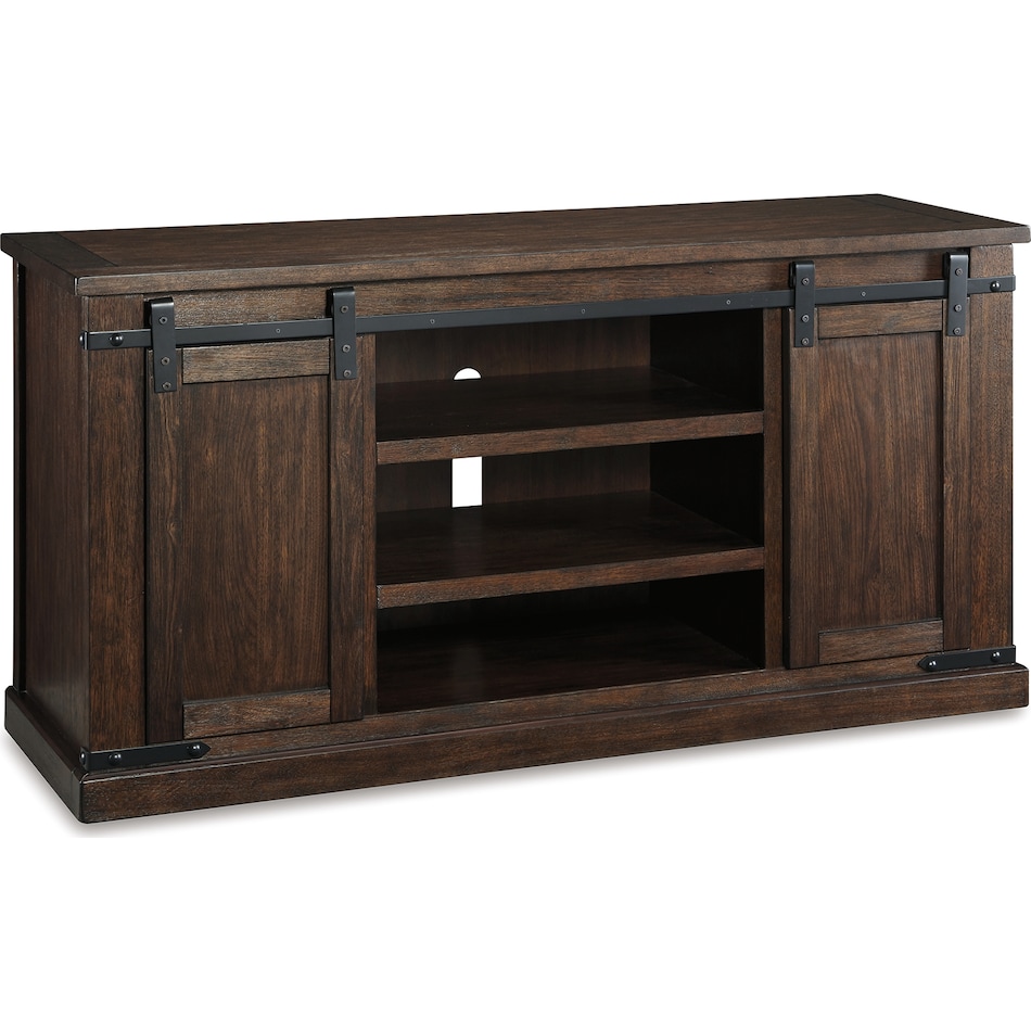 budmore  rustic brown ent center  ent unit base   