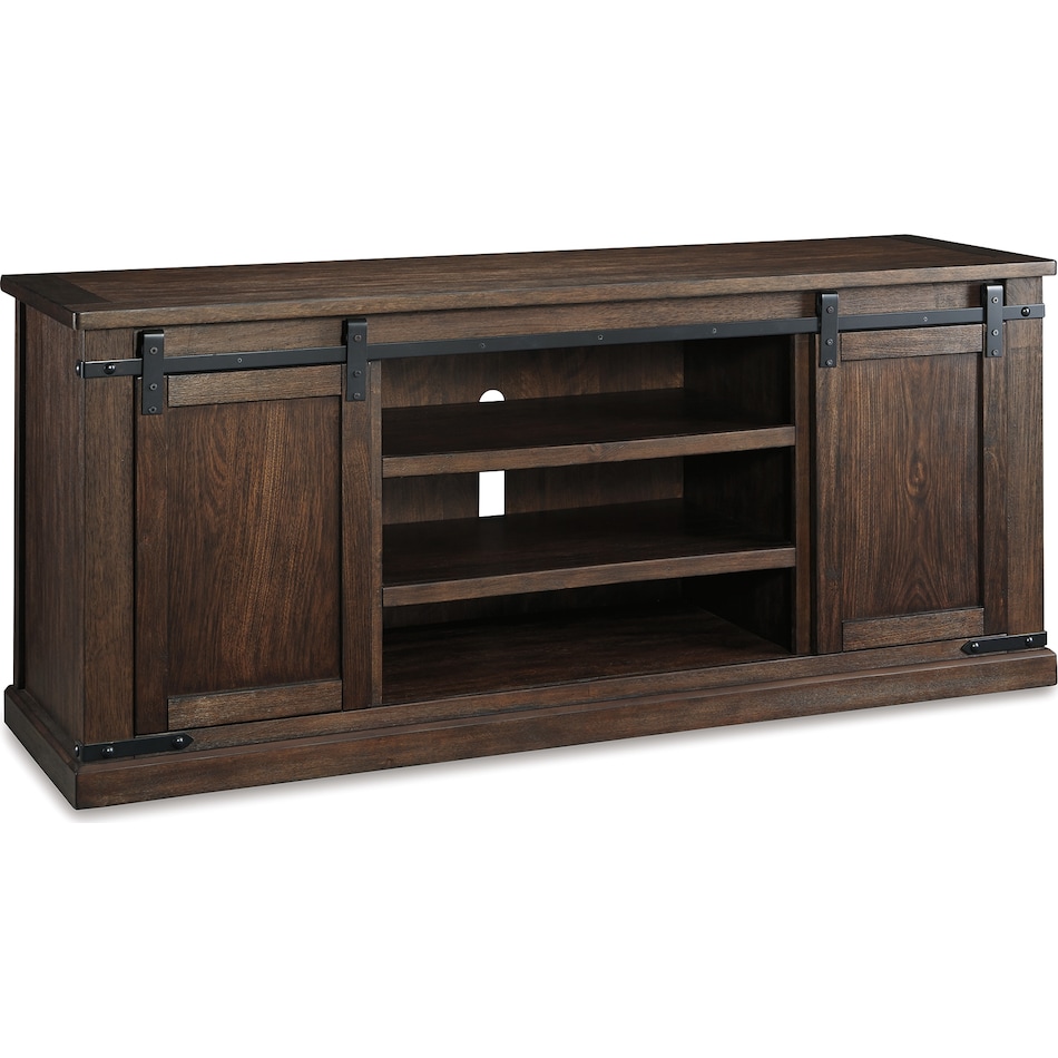 budmore  rustic brown ent center  ent unit base   