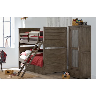 BUNGALOW TWIN BUNK BED