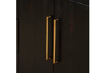 burnished black burnished black solid drawer glide color: black swatch  