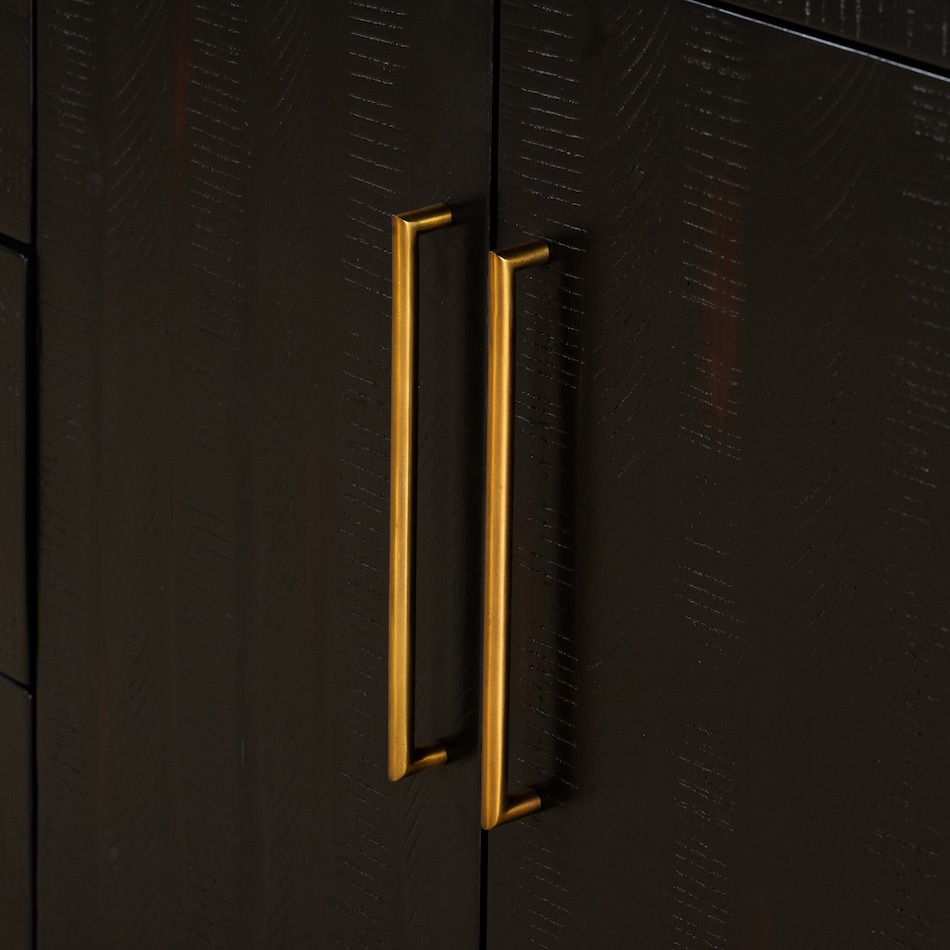 burnished black burnished black solid drawer glide color: black swatch  