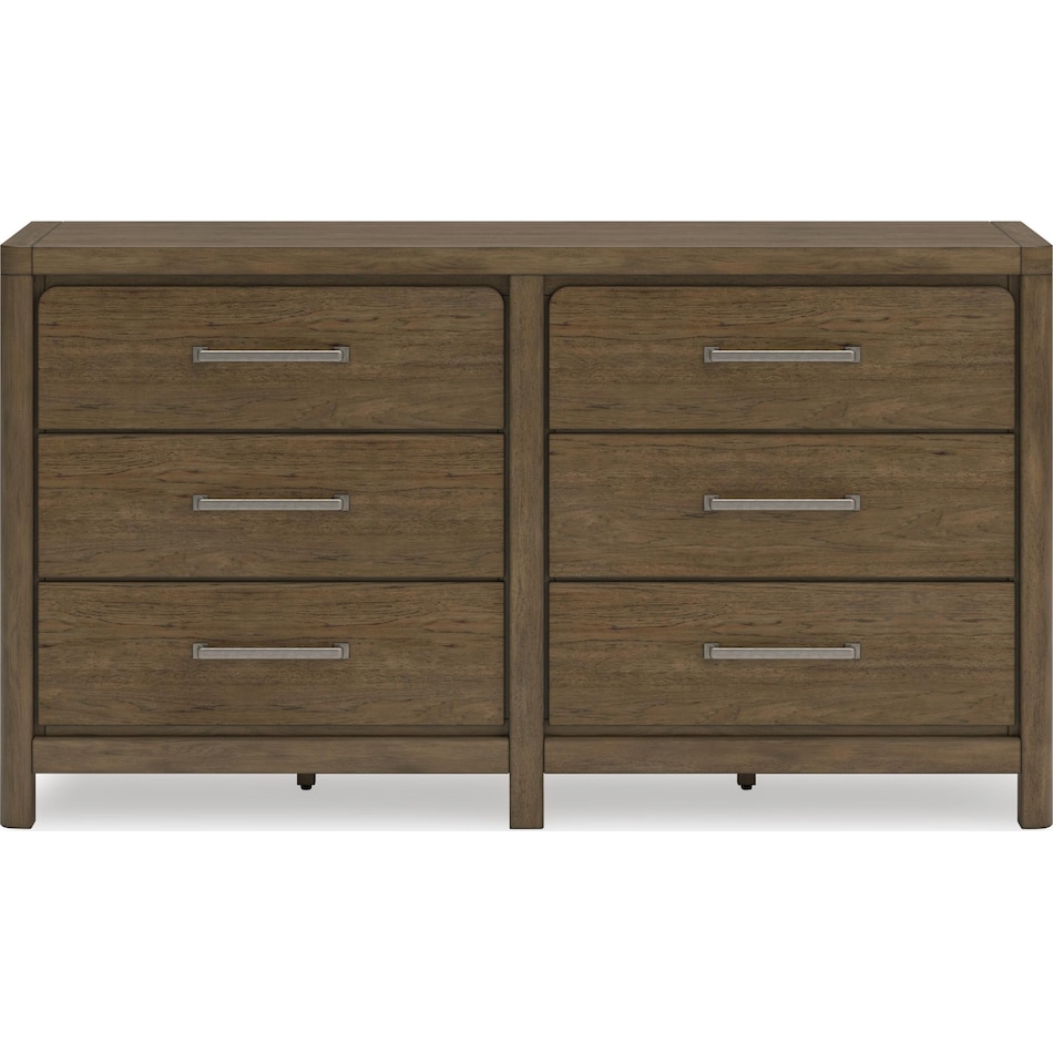 cabalynn light brown dresser   