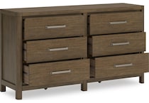 cabalynn light brown dresser   