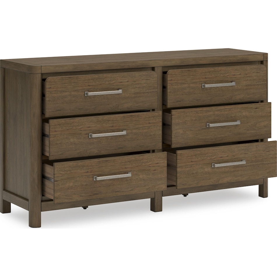 cabalynn light brown dresser   