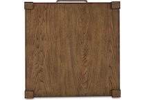 cabalynn light brown end table   
