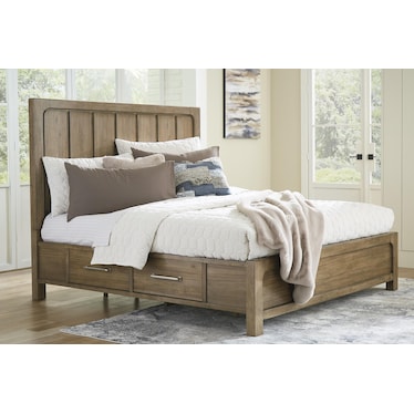 Cabalynn Queen Panel Bed with Storage