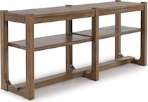 cabalynn light brown sofa table   