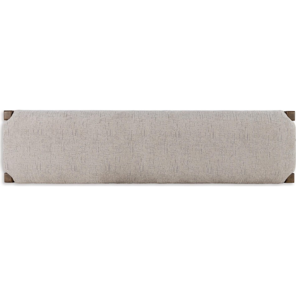 cabalynn oatmeal light brown bench   