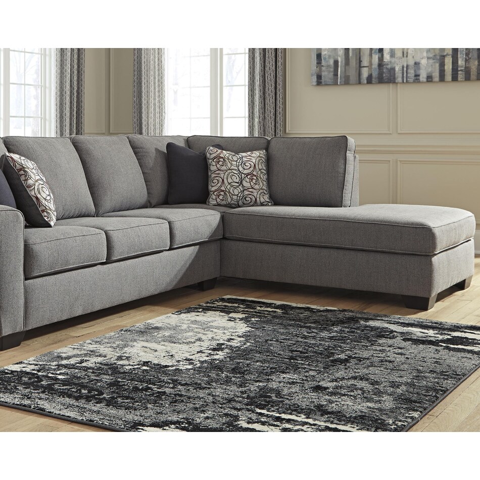 caci black cream grey rug meduim   