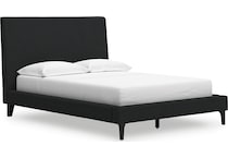 cadmori black full headboard   