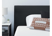 cadmori black full headboard   