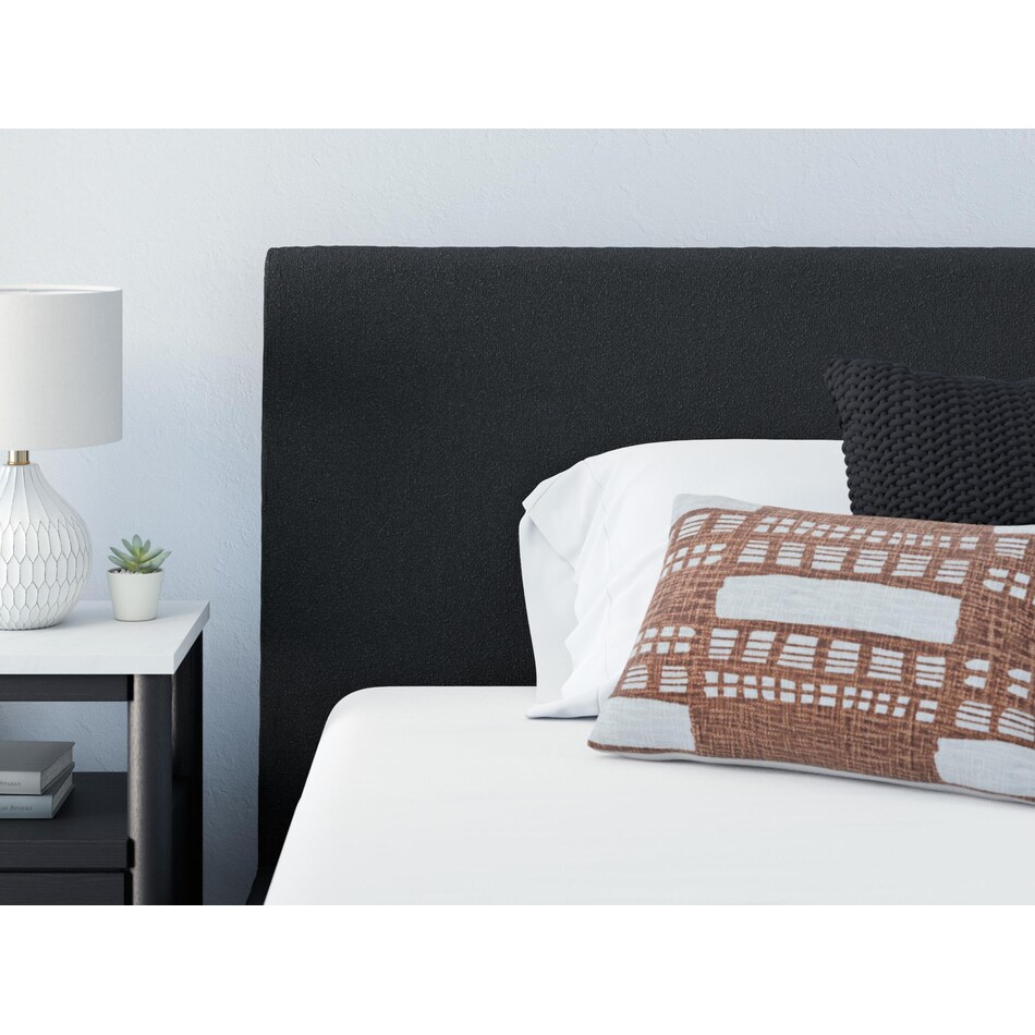 cadmori black full headboard   