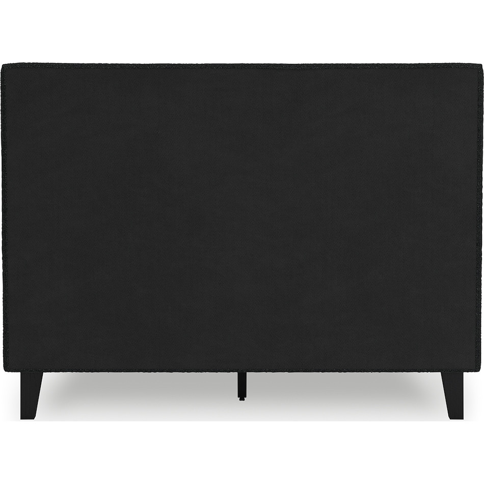 cadmori black full headboard   