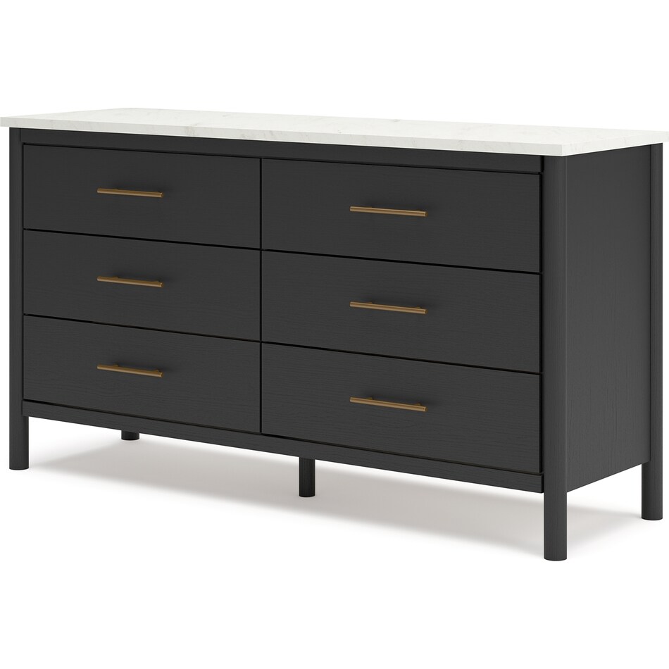 cadmori black white dresser   