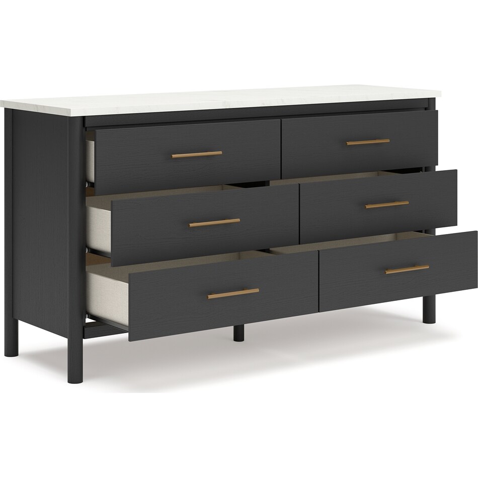 cadmori black white dresser   