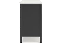 cadmori black white dresser   