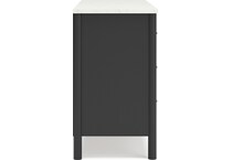 cadmori black white dresser   