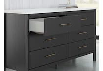 cadmori black white dresser   