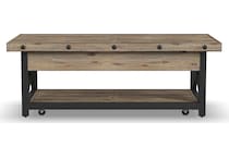 calahan light cktl tbl castered lift top    