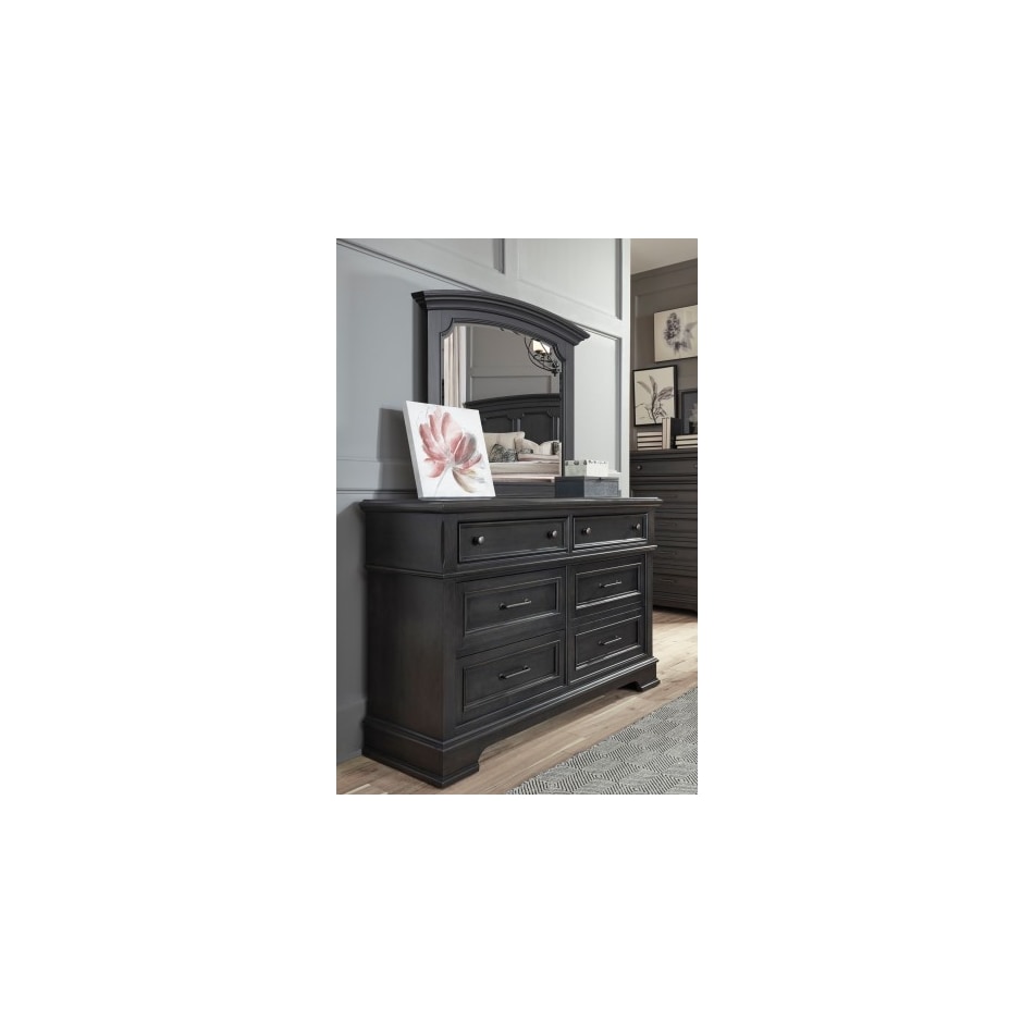 calligan dark sepia dresser   