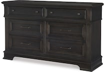 calligan dark sepia dresser   