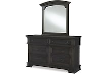 calligan dark sepia dresser   