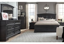 calligan dark sepia dresser   