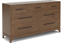 calloway brown dresser   