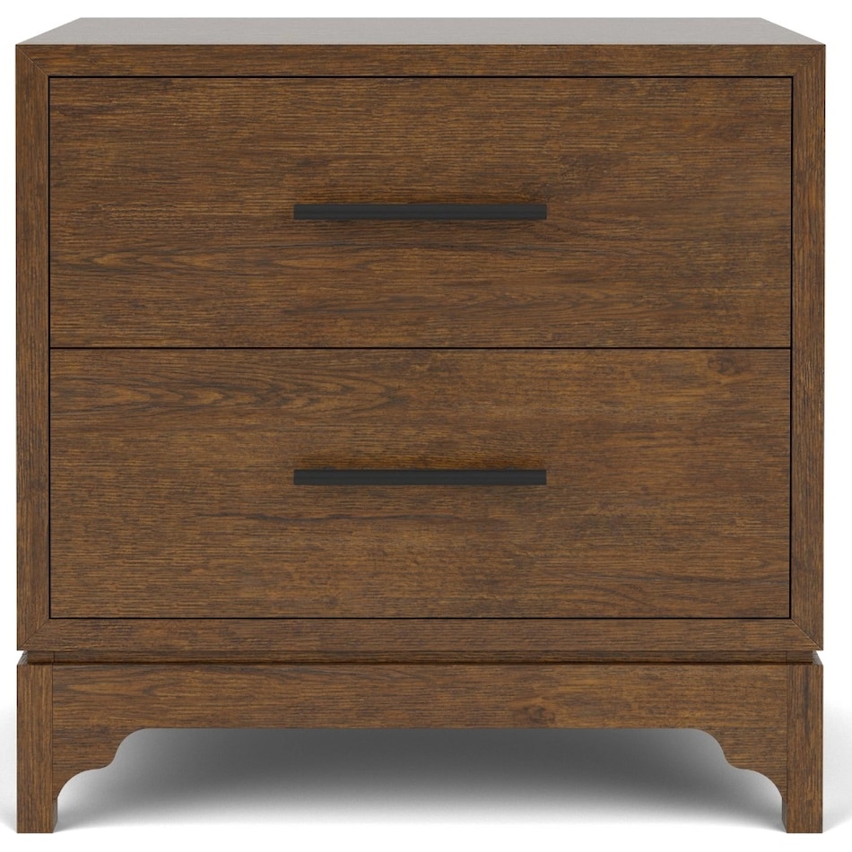 calloway brown nightstand   