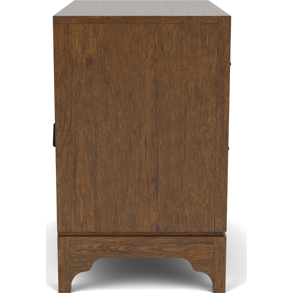 calloway brown nightstand   