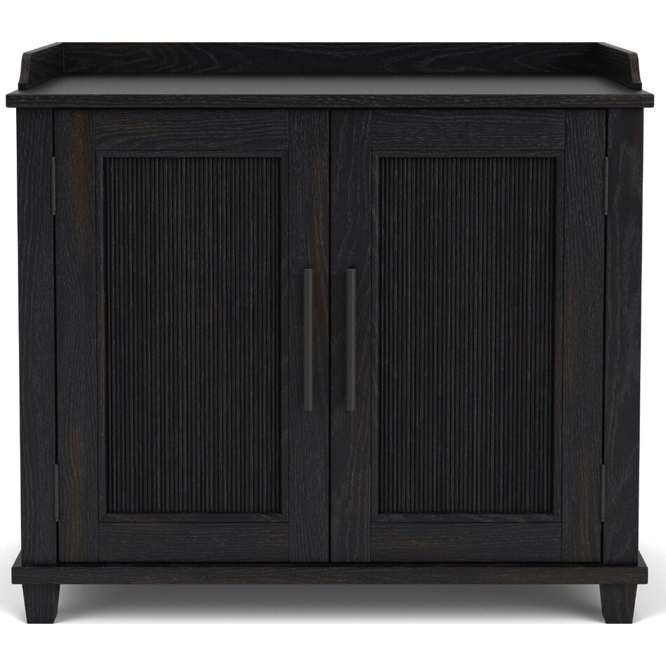 calloway ebony whiskey oak chest   