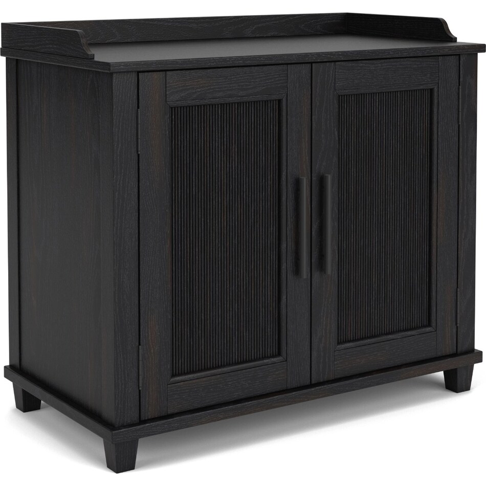 calloway ebony whiskey oak chest   