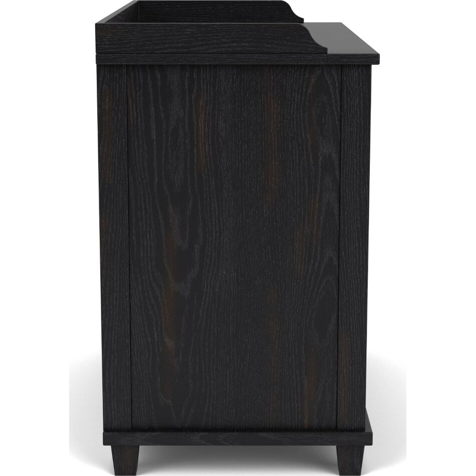calloway ebony whiskey oak chest   