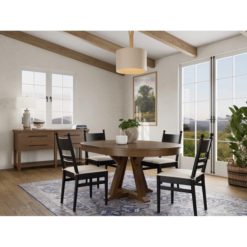 calloway ebony side chair   