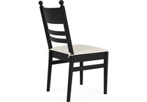 calloway ebony side chair   