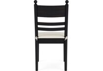 calloway ebony side chair   