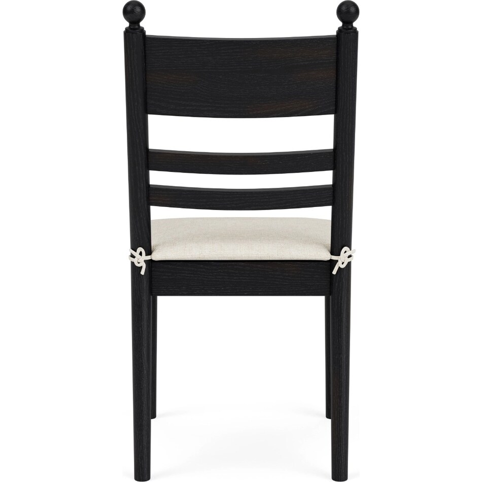 calloway ebony side chair   
