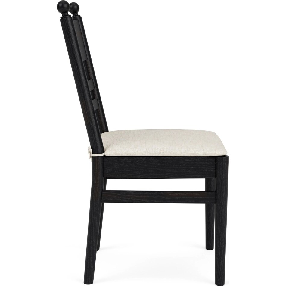 calloway ebony side chair   