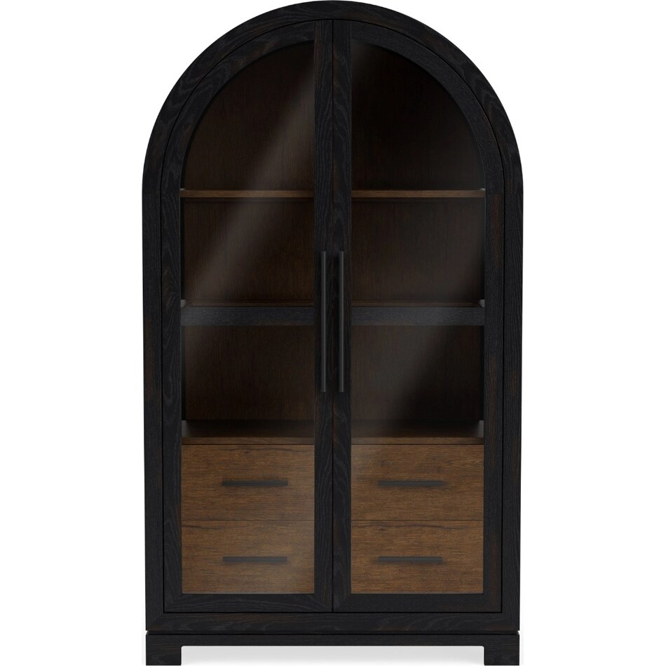 calloway ebony whiskey curio   