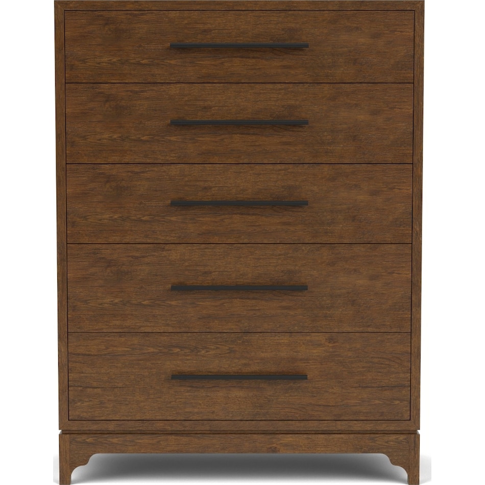 calloway whiskey oak finish chest   
