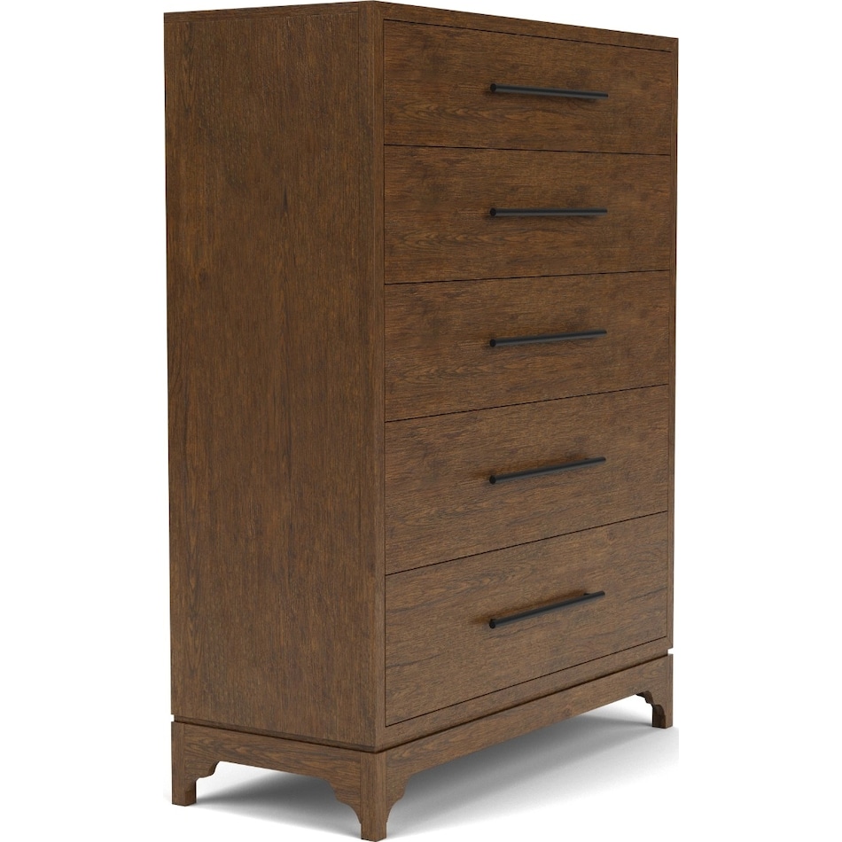 calloway whiskey oak finish chest   