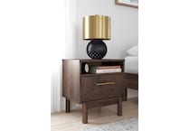 calverson mocha nightstand   