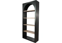 camarillo black accent bookcase   